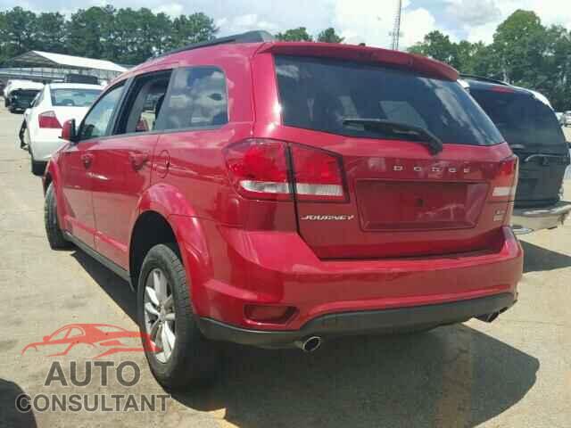 DODGE JOURNEY 2015 - 3C4PDCBG8FT743175