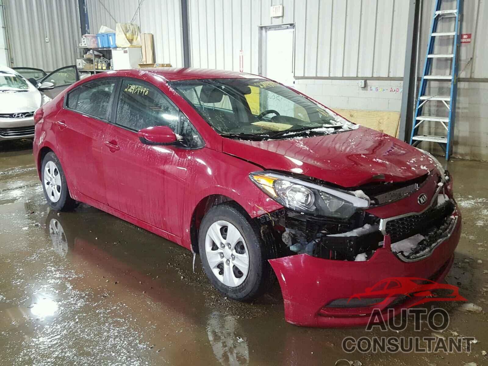 KIA FORTE 2016 - KNAFK4A63G5568168