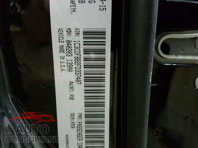 DODGE DART 2015 - 1C3CDFBB2FD337407