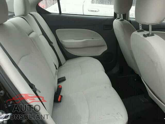 MITSUBISHI MIRAGE 2017 - ML32F3FJ6HHF14589