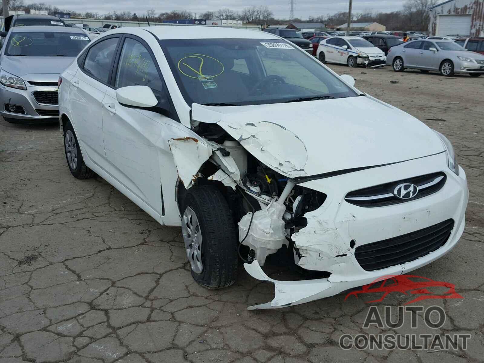 HYUNDAI ACCENT 2016 - 3N1AB7AP7GY215509