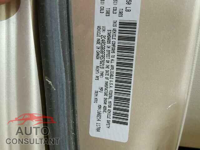 DODGE CARAVAN 2015 - 2C4RDGBG6FR576219