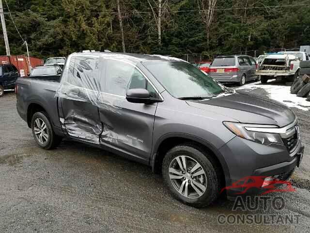 HONDA RIDGELINE 2017 - 5FPYK3F40HB010587