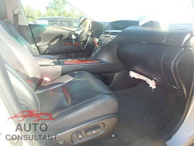 LEXUS RX350 2010 - 2T2ZK1BA2AC039902