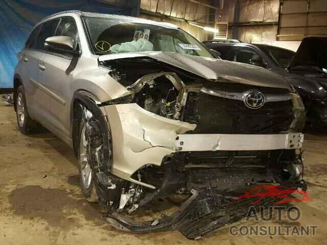 TOYOTA HIGHLANDER 2015 - 5TDDKRFH9FS082507