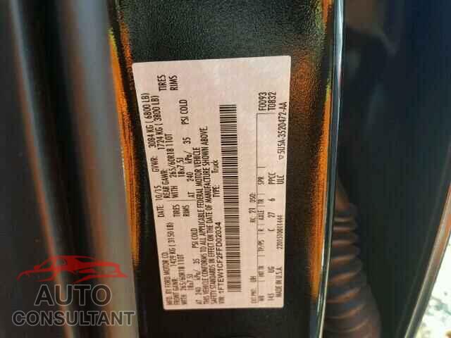 FORD F150 2015 - 1FTEW1CF2FFD02034