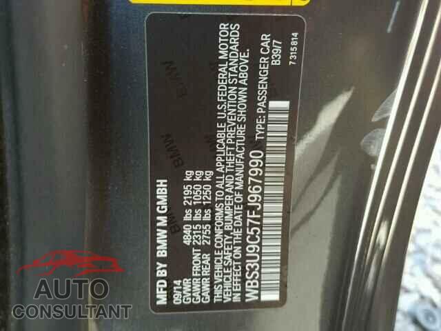 BMW M4 2015 - WBS3U9C57FJ967990