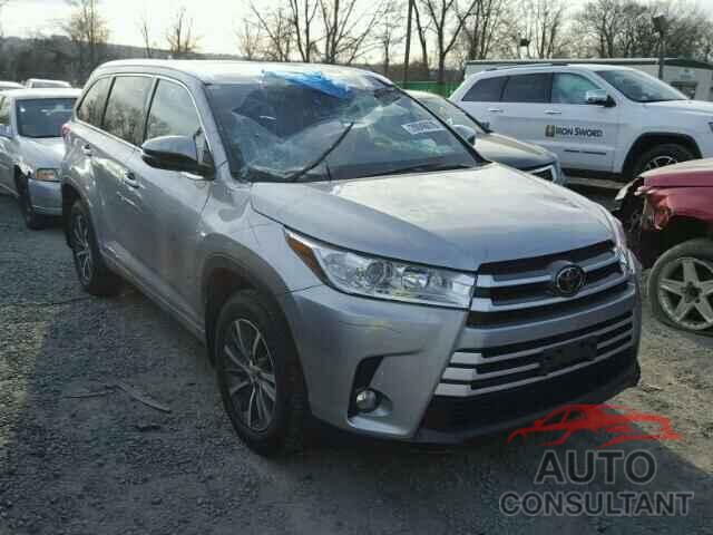 TOYOTA HIGHLANDER 2017 - 5TDJZRFHXHS458813