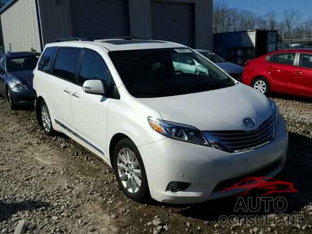 TOYOTA SIENNA 2015 - 5TDYK3DC7FS627044