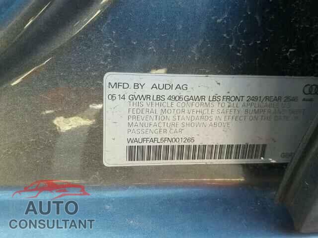 AUDI A4 2015 - WAUFFAFL5FN001265