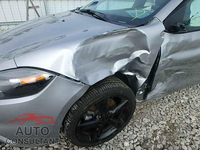 DODGE DART 2015 - 1C3CDFBB1FD266460