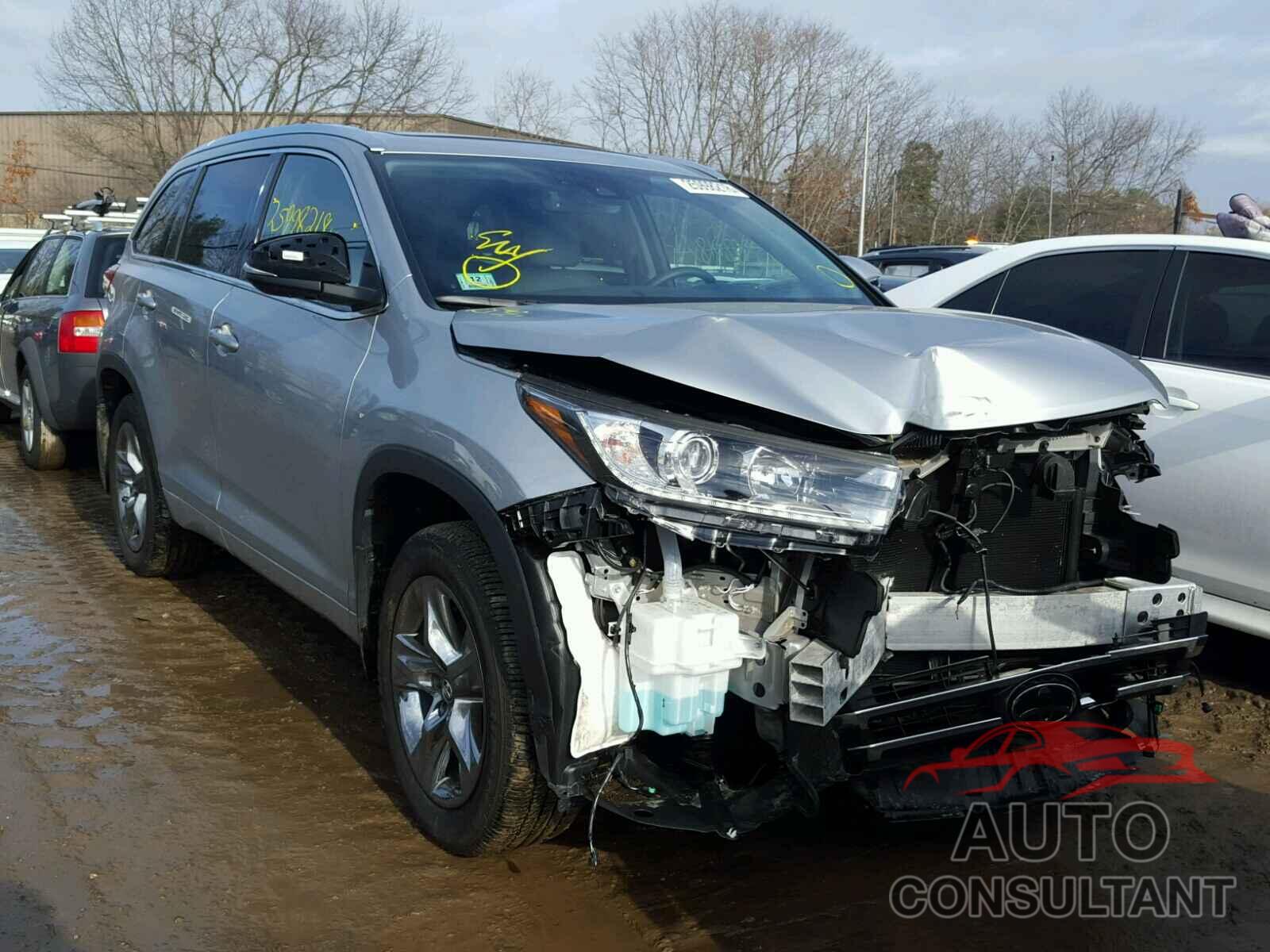 TOYOTA HIGHLANDER 2017 - 5TDDZRFHXHS454919