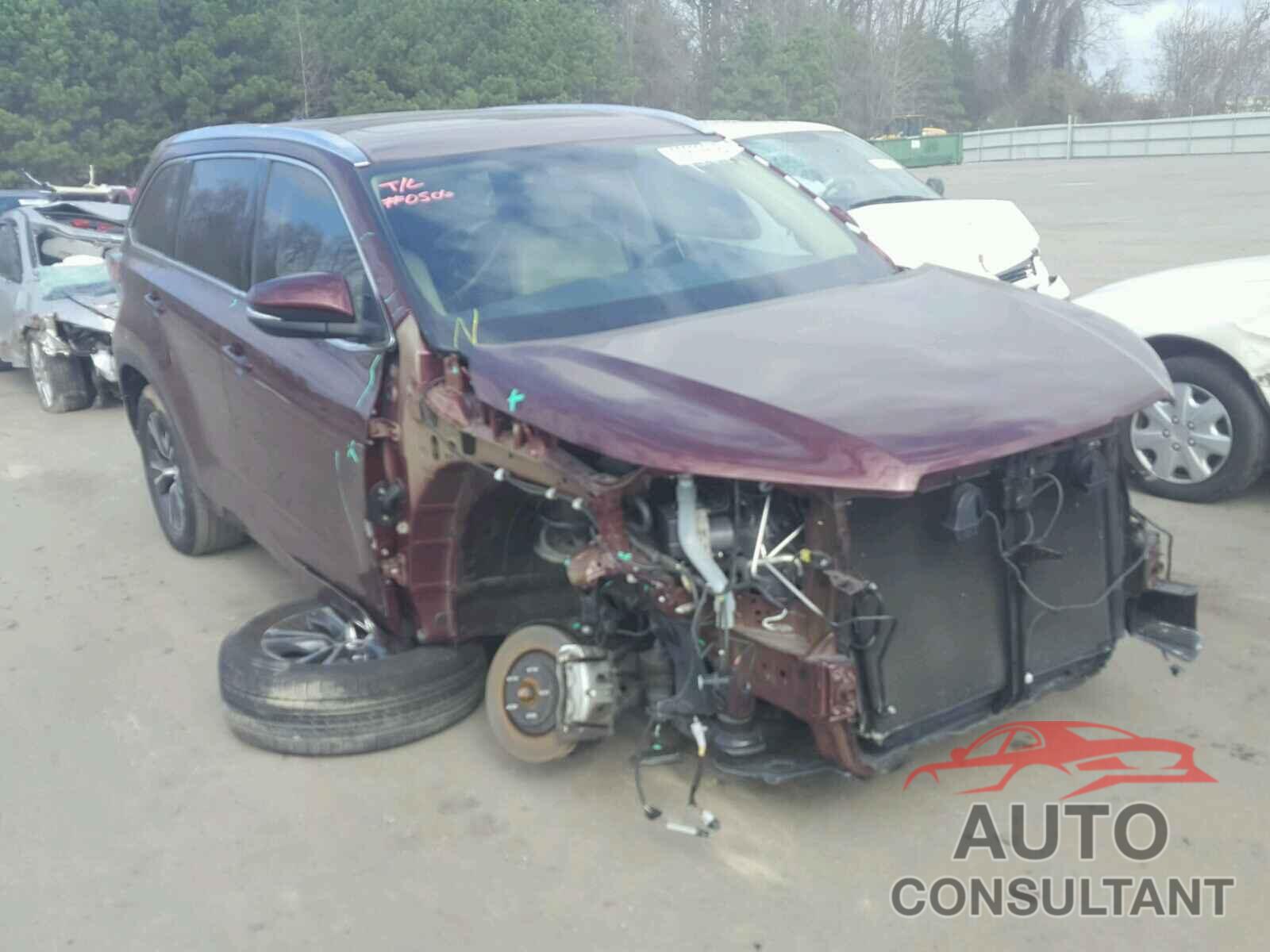 TOYOTA HIGHLANDER 2016 - 5TDKKRFH7GS129073
