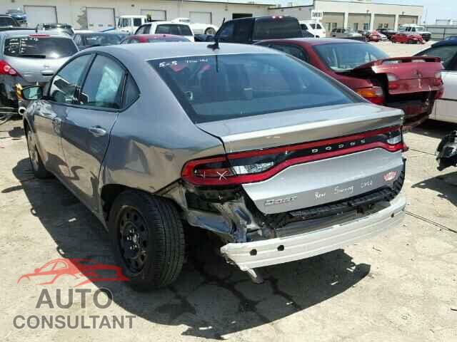 DODGE DART 2016 - 1C3CDFAA8GD506193