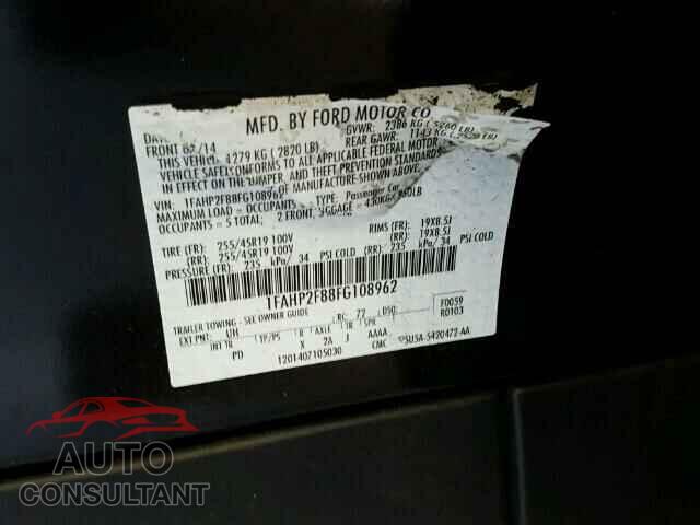 FORD TAURUS 2015 - 1FAHP2F88FG108962