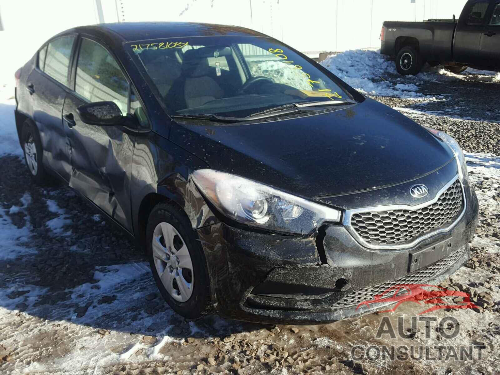 KIA FORTE 2016 - KNAFK4A61G5543026