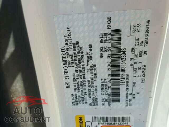 FORD MUSTANG 2015 - 1FATP8UH3F5423048