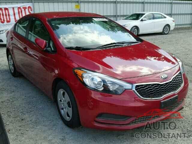 KIA FORTE 2015 - KNAFX4A61F5403705