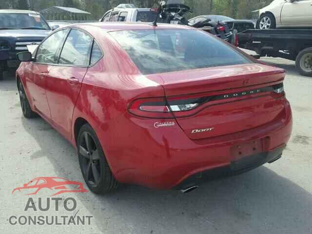 DODGE DART 2016 - 1C3CDFBB9GD551280