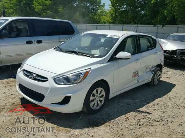 HYUNDAI ACCENT 2016 - KMHCT5AE1GU242404