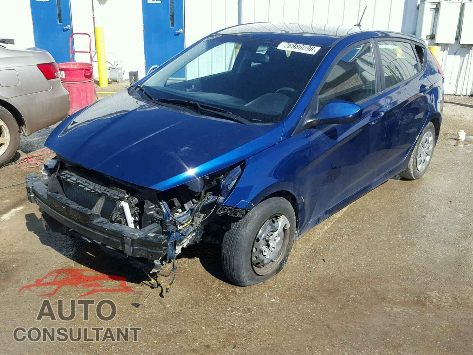 HYUNDAI ACCENT 2015 - KMHCT5AE0FU225981