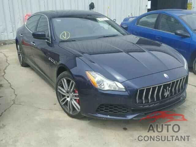 MASERATI ALL MODELS 2017 - ZAM56RRA4H1205939