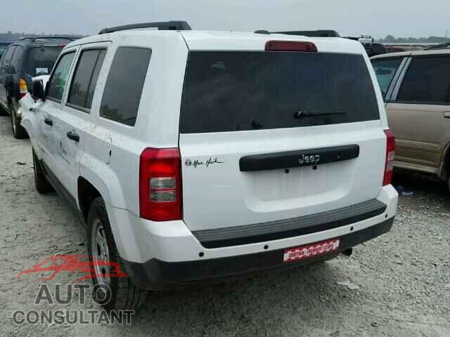 JEEP PATRIOT 2017 - 1C4NJPBB2HD208802