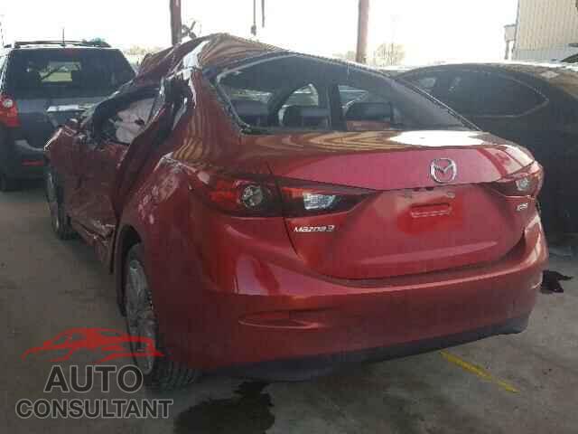 MAZDA 3 2017 - JM1BN1V79H1106409