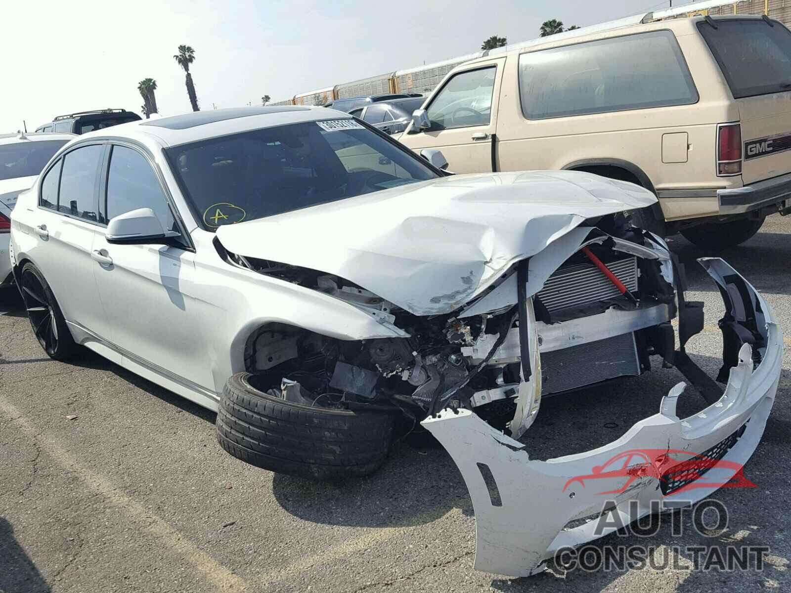 BMW 3 SERIES 2016 - WBA8B3G56GNT92380