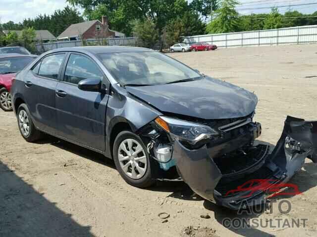 TOYOTA COROLLA 2016 - 2T1BURHE3GC663497