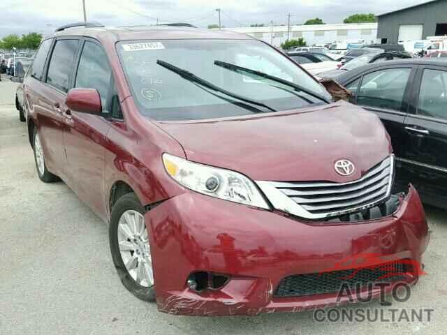 TOYOTA SIENNA 2015 - 5TDDK3DC6FS128279