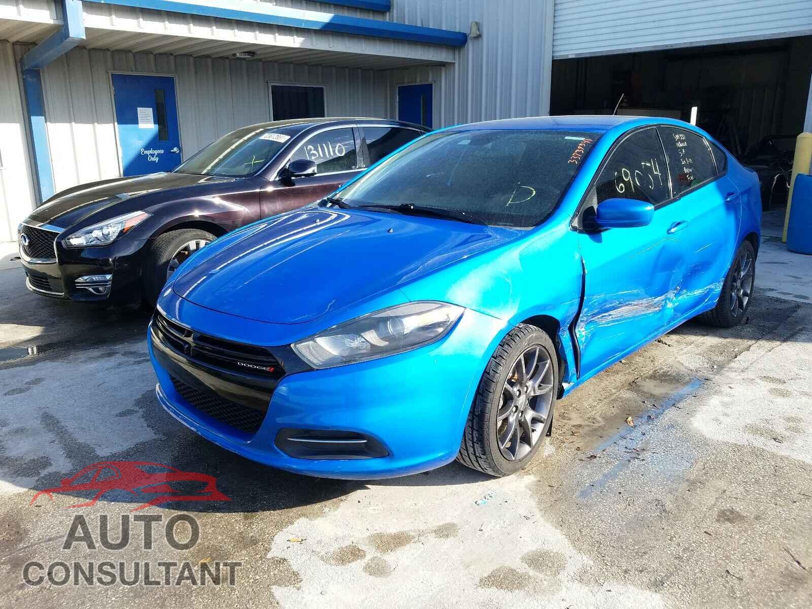 DODGE DART 2016 - 1C3CDFAA4GD564382