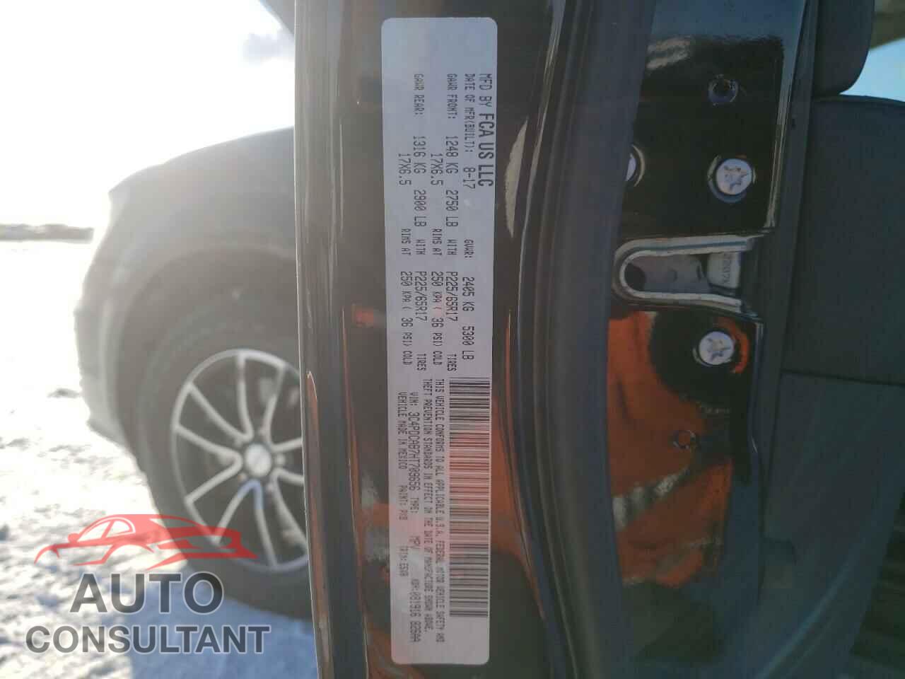 DODGE JOURNEY 2017 - 3C4PDCAB7HT709656