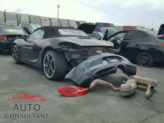 PORSCHE BOXSTER 2016 - WP0CA2A80GS120678