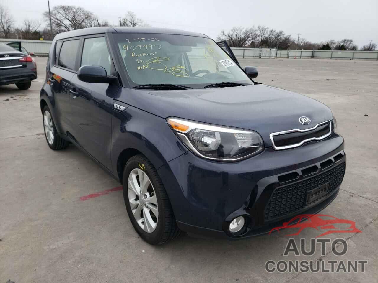 KIA SOUL 2016 - KNDJP3A5XG7376153