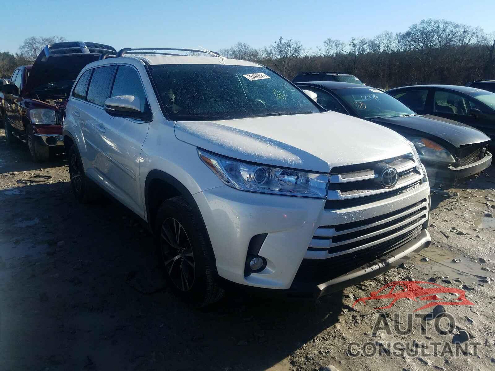 TOYOTA HIGHLANDER 2019 - 5TDZZRFH6KS335195