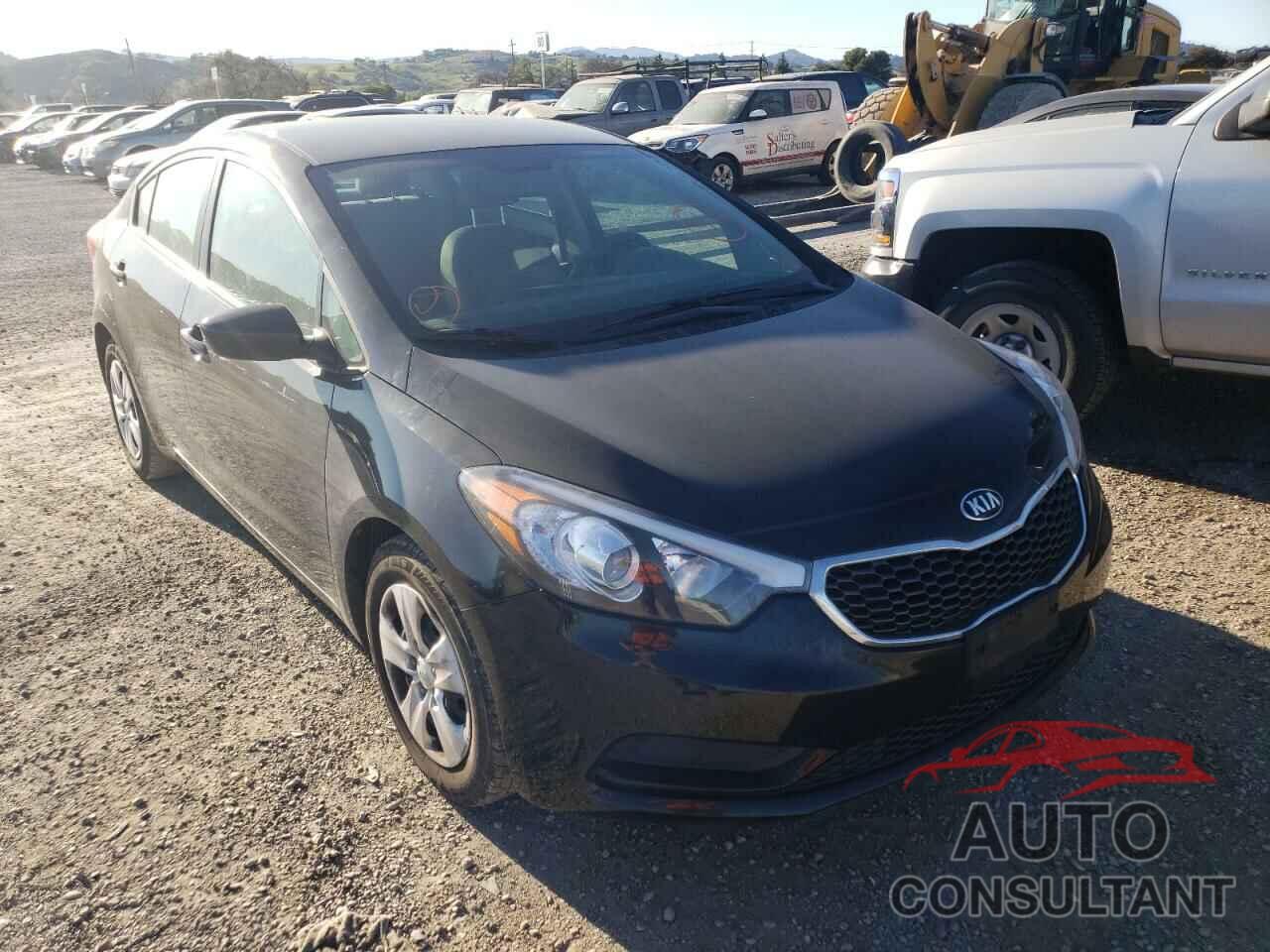 KIA FORTE 2016 - KNAFK4A66G5599415