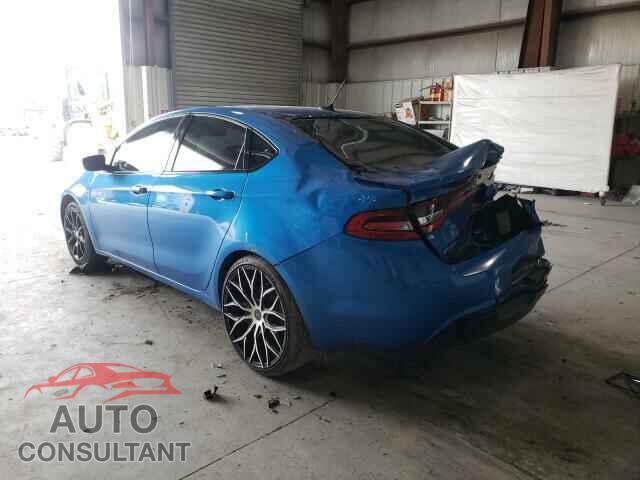 DODGE DART 2016 - 1C3CDFAA2GD606547