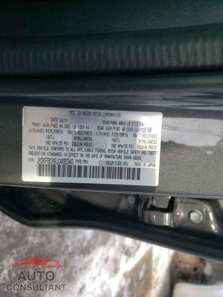 MAZDA CX-5 2018 - JM3KFBCM9J0465340