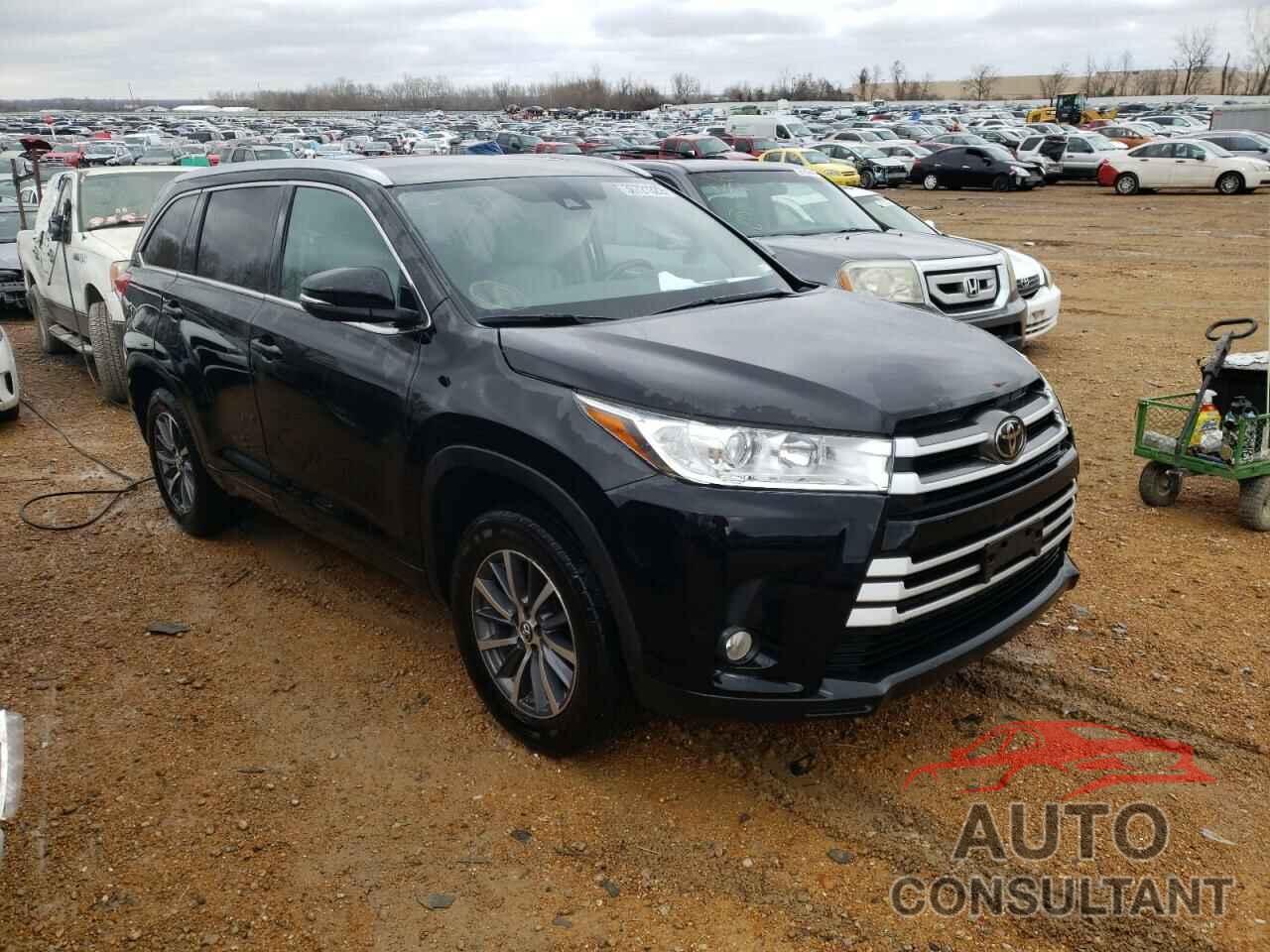 TOYOTA HIGHLANDER 2017 - 5TDKZRFH7HS520396