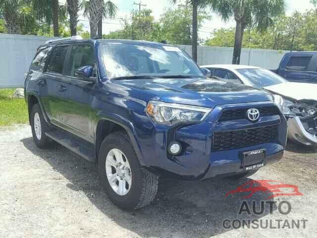 TOYOTA 4RUNNER 2016 - JTEBU5JR7G5326412