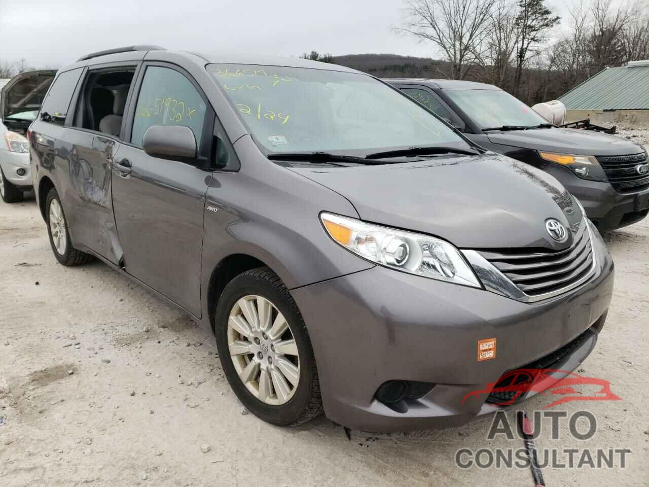 TOYOTA SIENNA 2017 - 5TDJZ3DC3HS161306