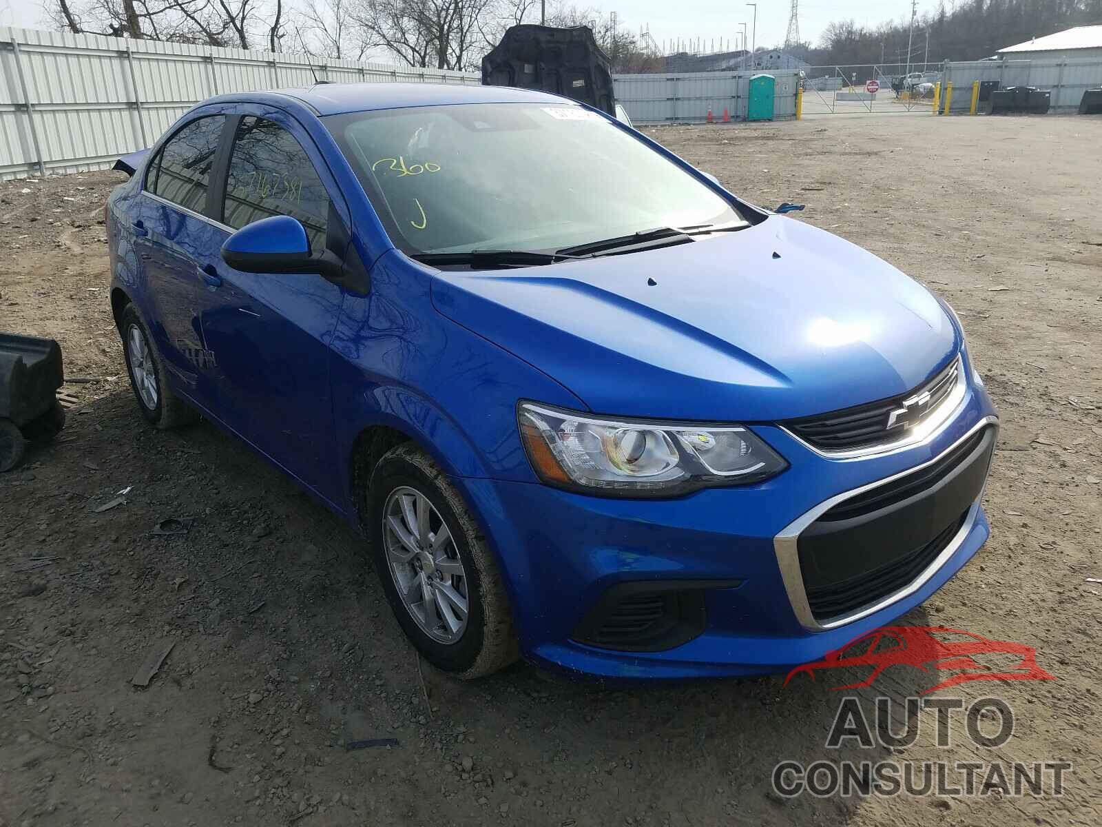 CHEVROLET SONIC 2020 - 1G1JD5SBXL4101959