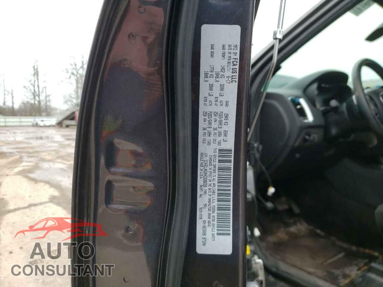 DODGE DURANGO 2017 - 1C4RDJAG0HC936658