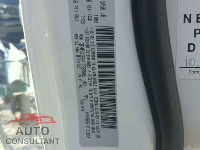 DODGE JOURNEY 2015 - 3C4PDCBG8FT722505