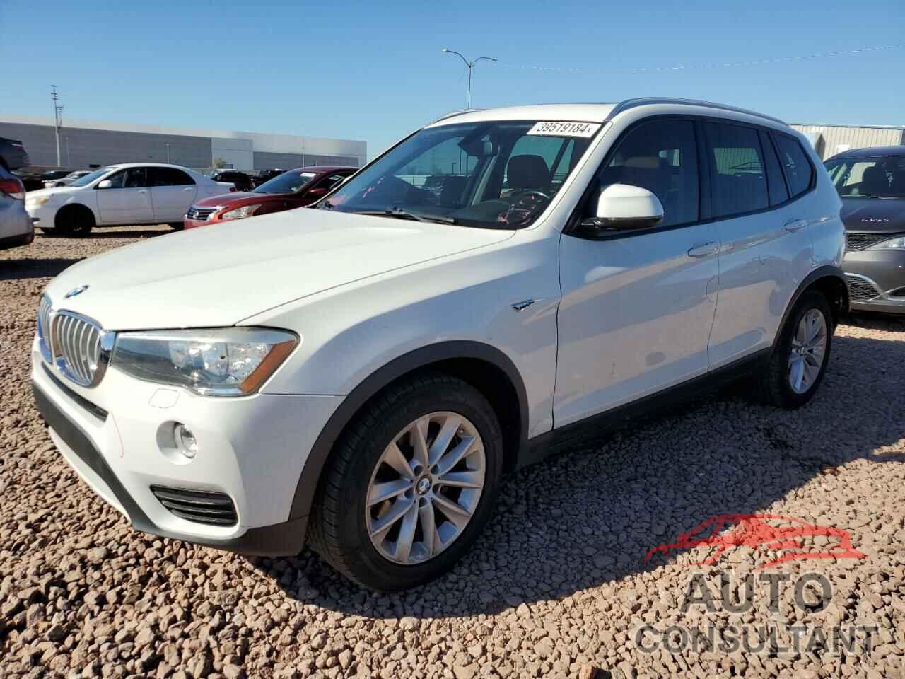 BMW X3 2016 - 5UXWX9C55G0D73967