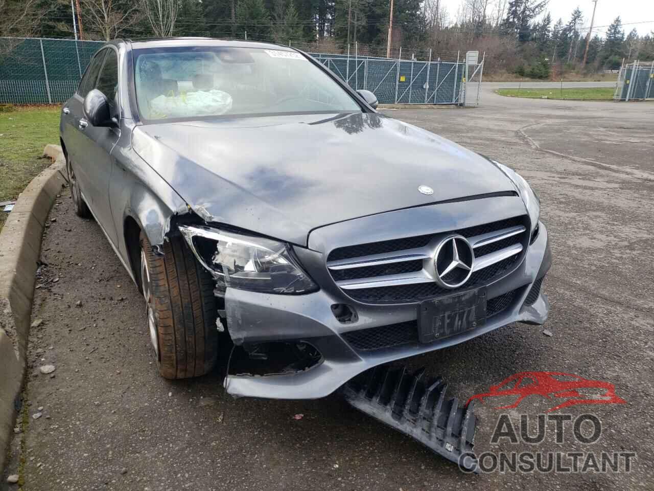 MERCEDES-BENZ C-CLASS 2017 - 55SWF4KB6HU191952
