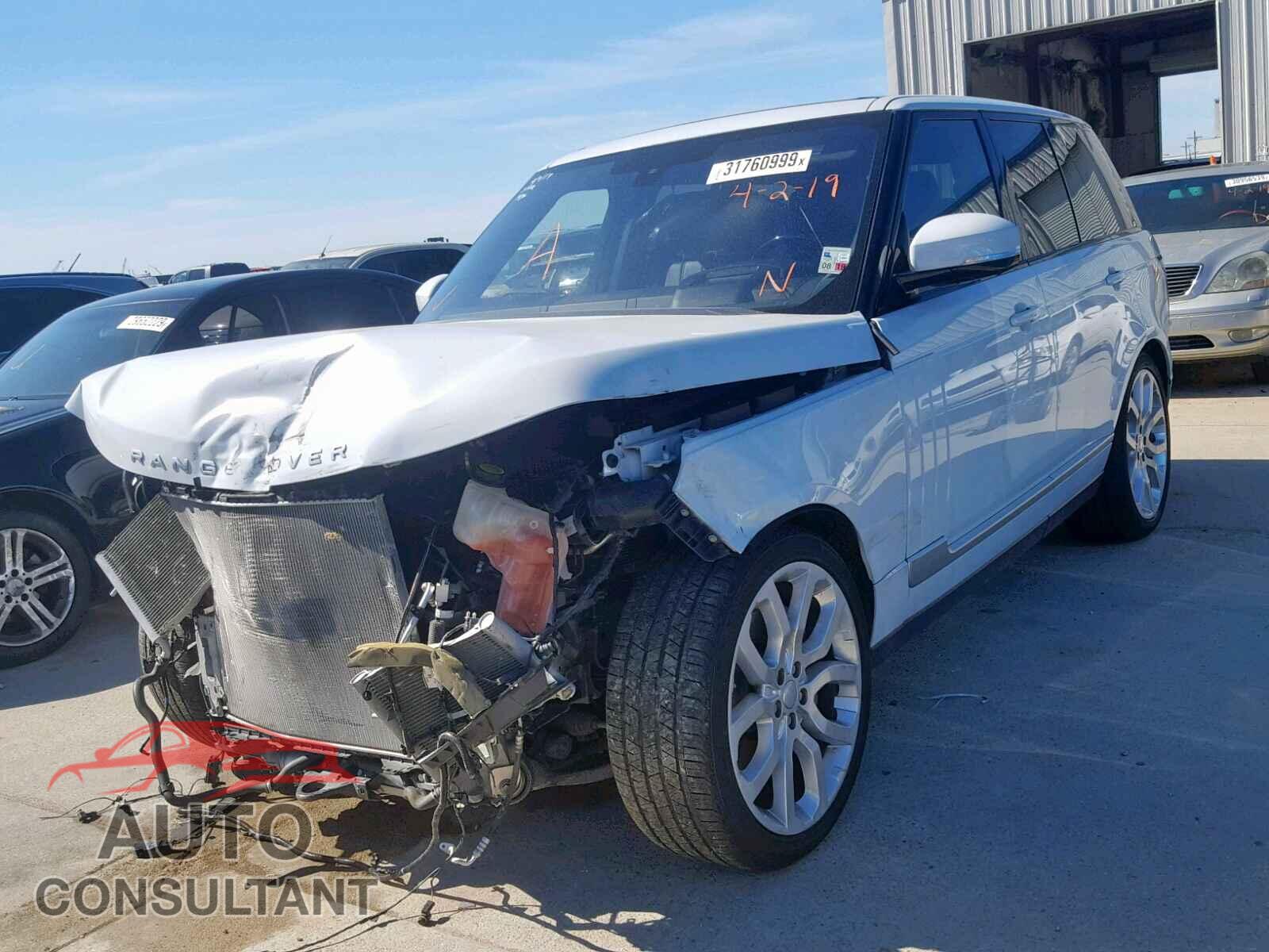LAND ROVER RANGE ROVE 2016 - SALGS2EFXGA256855