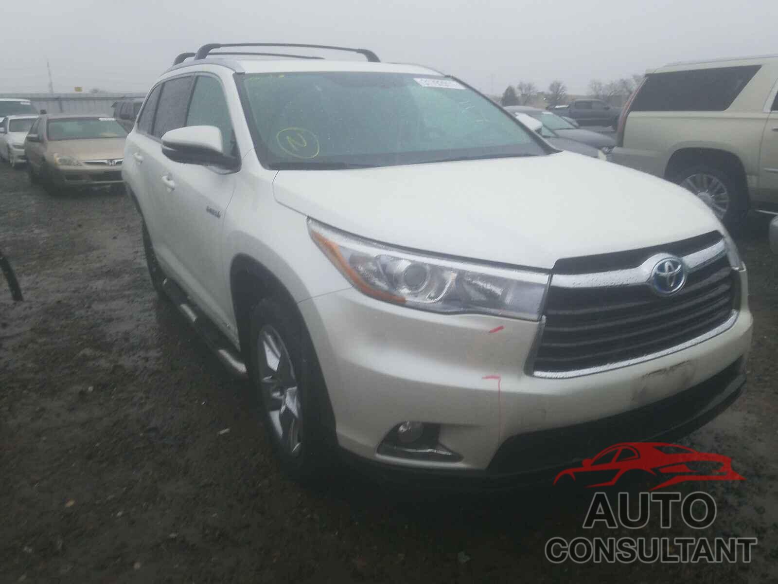 TOYOTA HIGHLANDER 2016 - 5TDDCRFH9GS016165