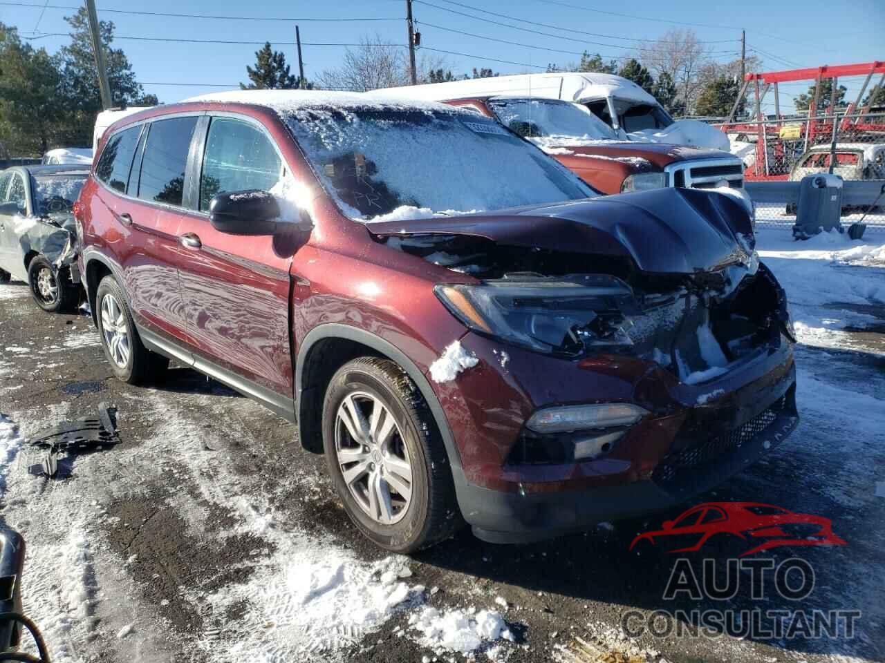 HONDA PILOT 2018 - 5FNYF6H1XJB015576